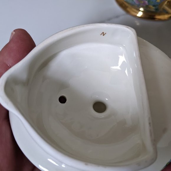 James Sadler Sophie Chintz Petite Fleur Full Size Teapot - Picture 6 of 8